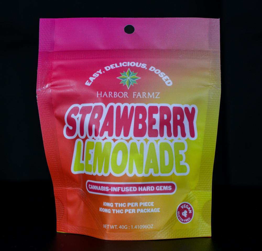 Marijuana Harbor Farmz Strawberry Lemonade [10pk] (100mg) for Sale