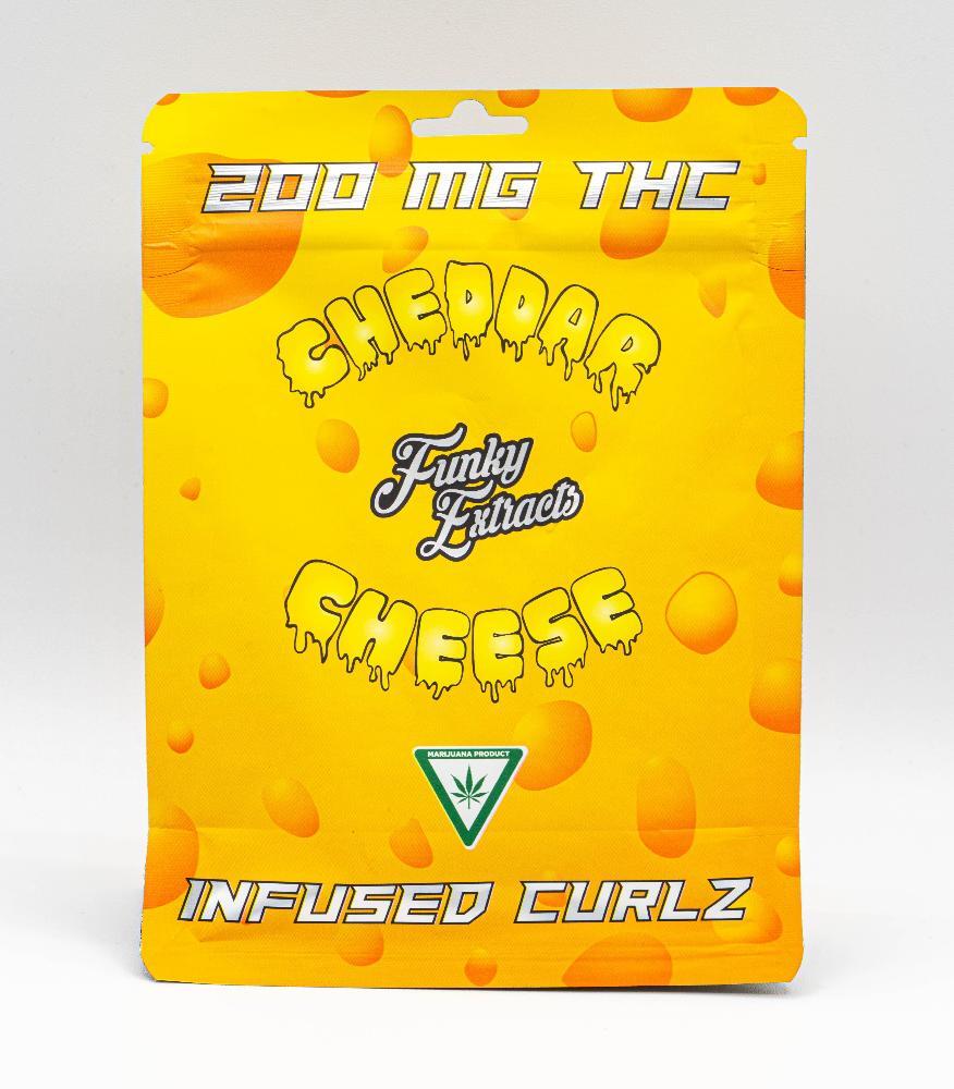 Marijuana Funky Extracts Hot Cheese Curls (200mg) for Sale Lake Life